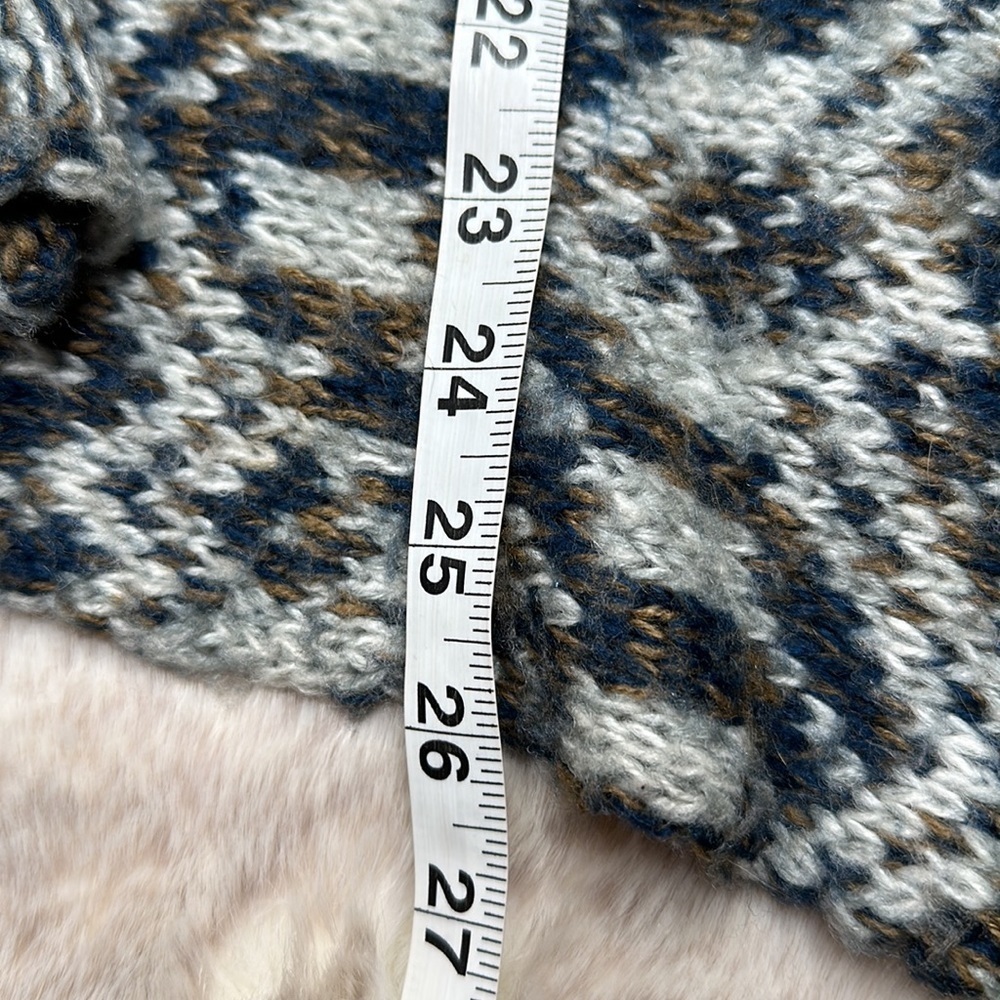 Anthropologie Sweater | Staring at Stars Anthro Aztec Drape Front Cardig… - Picture 7 of 10